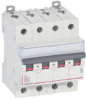 Выключатель автоматический Legrand DX3-E 10000 4п 63А B 16кА картинка